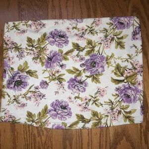 American Eagle Floral Tube Top